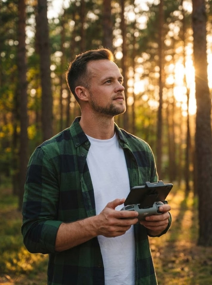 Łukasz Pastuch - Operator Drona